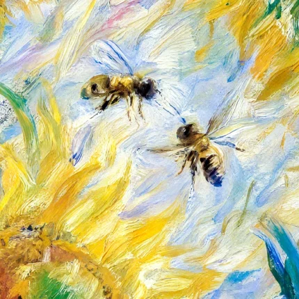 Golden Wings in Bloom